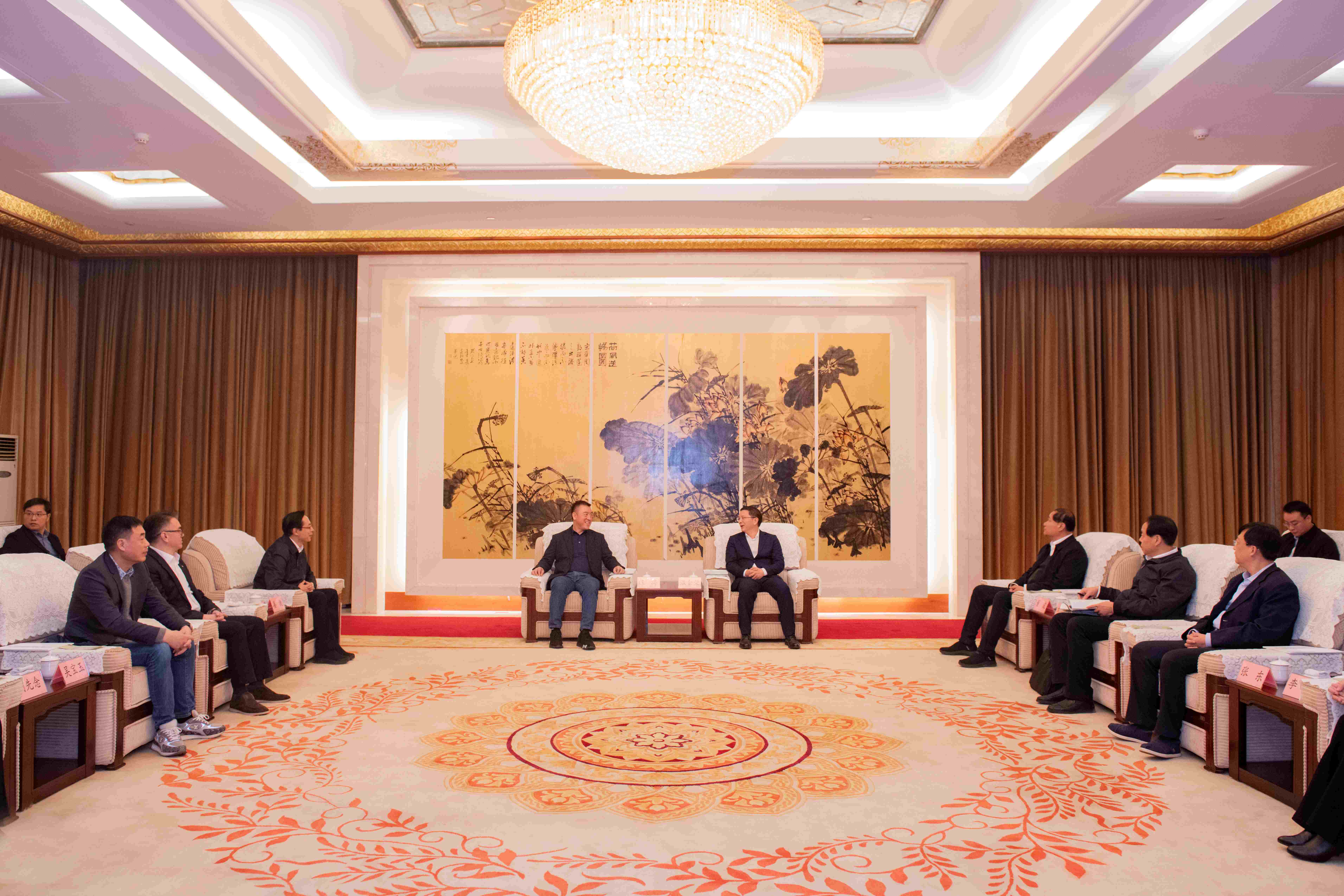 好博科技董事长陈涛带领深圳市和惠州市企业家前往济宁市考察交流 